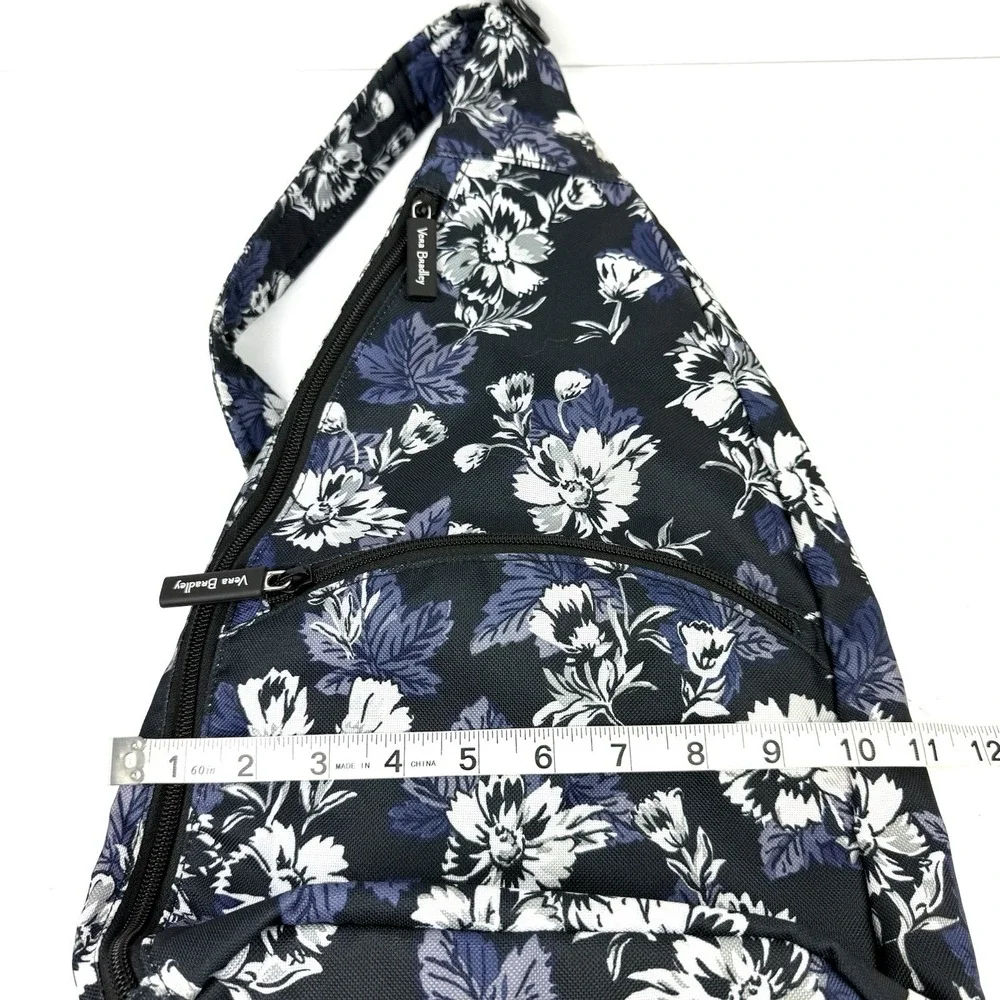 Vera Bradley Essential Sling Backpack Frosted Floral Cottagecore Used Once